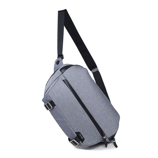 XIUJIAN Crossbody Waterproof Lightweight SLR Camera Bag, Color: 10L Light Gray - Strap Satchel by XIUJIAN | Online Shopping South Africa | PMC Jewellery | Buy Now Pay Later Mobicred