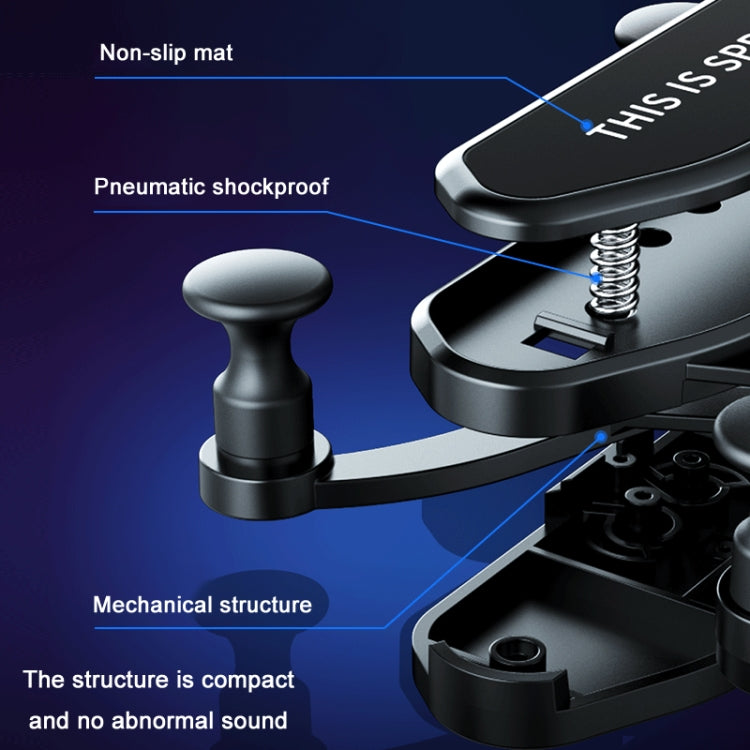KM-20 Car Universal Air Outlet Gravity Mobile Phone Holder(Black) - free shipping - PMC TechLife - Order now!