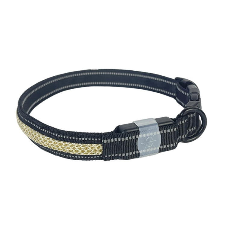 LED Rechargeable Wear-resistant and Waterproof Pet Lighting Collar, Size: XS(Black) - Collars by PMC TechLife | Online Shopping South Africa | PMC TechLife | Buy Now Pay Later Mobicred