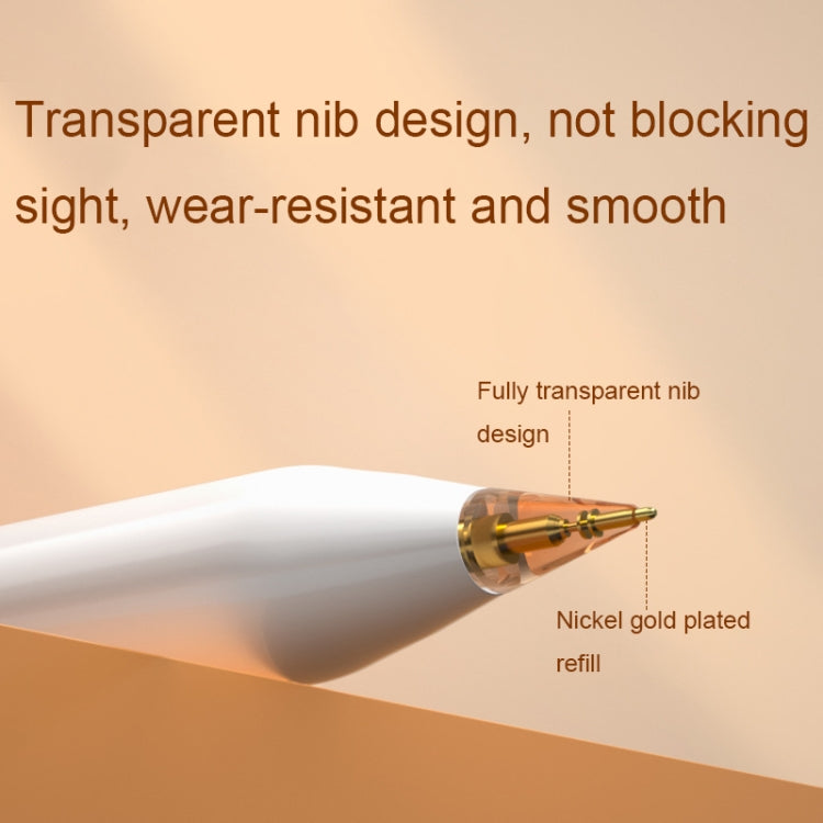For Apple Pencil 1/2 2pcs Stylus Transparent Replacement Needle Nib, Spec: Round (Gray) - Pencil Accessories by PMc TechLife | Online Shopping South Africa | PMc TechLife | Buy Now Pay Later Mobicred