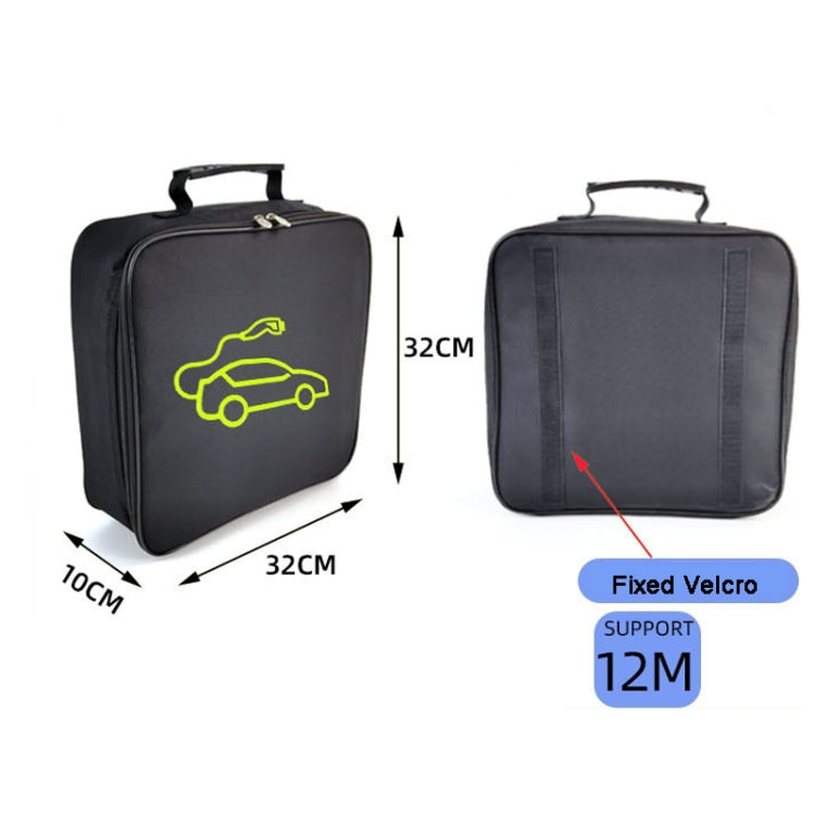 Car Charging Cable Storage Bag Carry Bag For Electric Vehicle Charger Plugs,Spec: Square Without Logo - EV Charger Accessories by PMC Jewellery | Online Shopping South Africa | PMC Jewellery