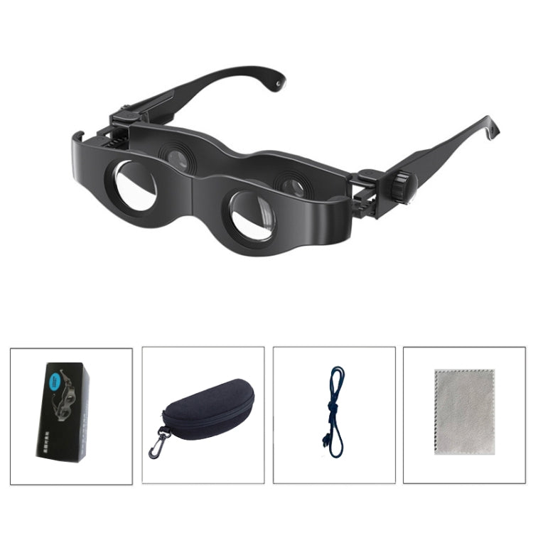 DM0125 3X Fishing Binoculars Adjustable Focus Glass Type Binoculars Hardcover - free shipping - PMC TechLife - Order now!