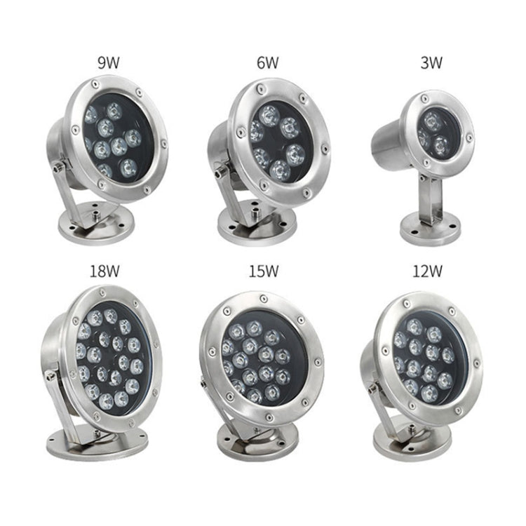 LED Underwater Light Pool Fish Pond Fountain Waterproof Landscape Light 3W(7 Colors) - Underwater Lights by PMc TechLife | Online Shopping South Africa | PMc TechLife | Buy Now Pay Later Mobicred