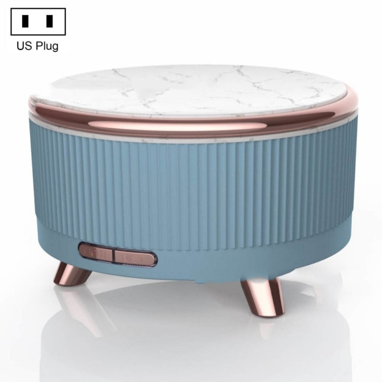 Ultrasonic Aromatherapy Diffuser Humidifier Essential Oil Diffuser US Plug(Sky Blue) - free shipping - PMC TechLife - Order now!