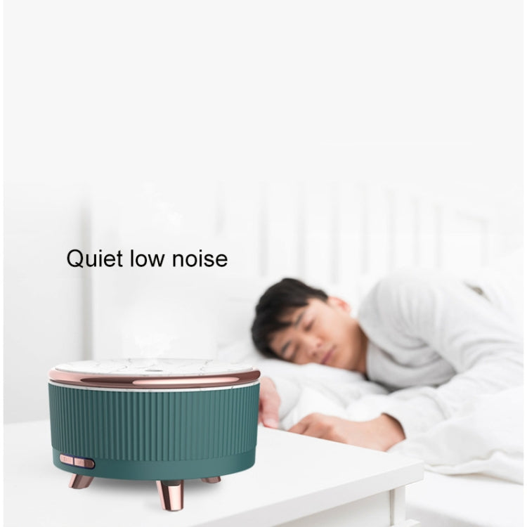 Ultrasonic Aromatherapy Diffuser Humidifier Essential Oil Diffuser US Plug(Purple Flower Dot) - free shipping - PMC TechLife - Order now!