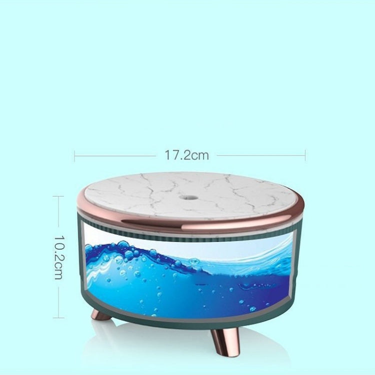 Ultrasonic Aromatherapy Diffuser Humidifier Essential Oil Diffuser UK Plug(Dark Green) - free shipping - PMC TechLife - Order now!