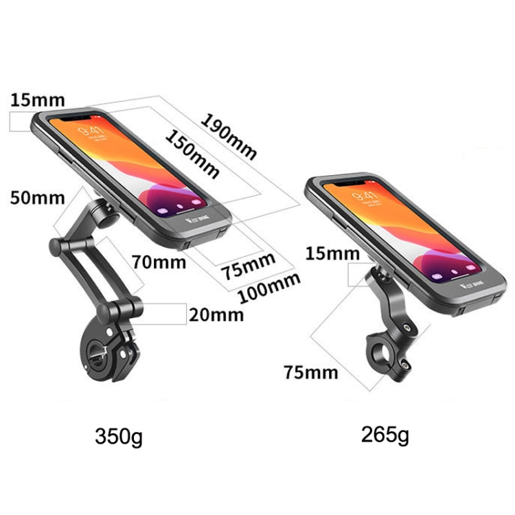 WEST BIKING Bicycle Riding Waterproof and Shockproof Phone Bracket, Style: Raise Handlebar - free shipping - PMC TechLife - Order now!