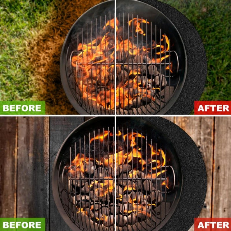 Fireproof Grill Mat Fiberglass High Temperature Resistant Camping Mat 32 Inches - Camping Mats by PMC Jewellery | Online Shopping South Africa | PMC Jewellery | Buy Now Pay Later Mobicred