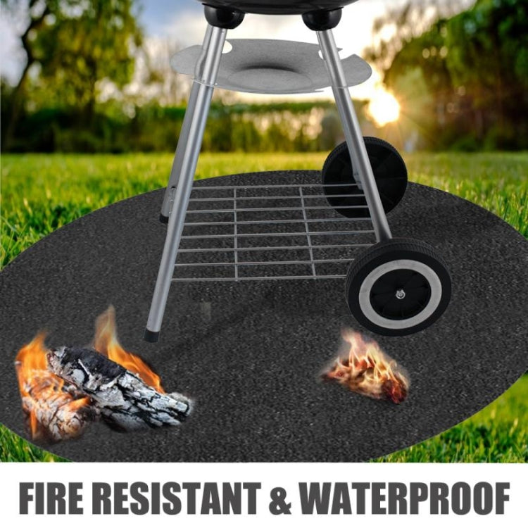 Fireproof Grill Mat Fiberglass High Temperature Resistant Camping Mat 32 Inches - Camping Mats by PMC Jewellery | Online Shopping South Africa | PMC Jewellery | Buy Now Pay Later Mobicred