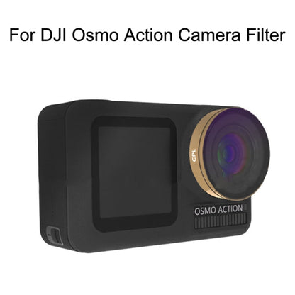 JSR For DJI Osmo Action Motion Camera Filter, Style: LG-Yellow - Phantom Lens Filter by JSR | Online Shopping South Africa | PMC Jewellery | Buy Now Pay Later Mobicred