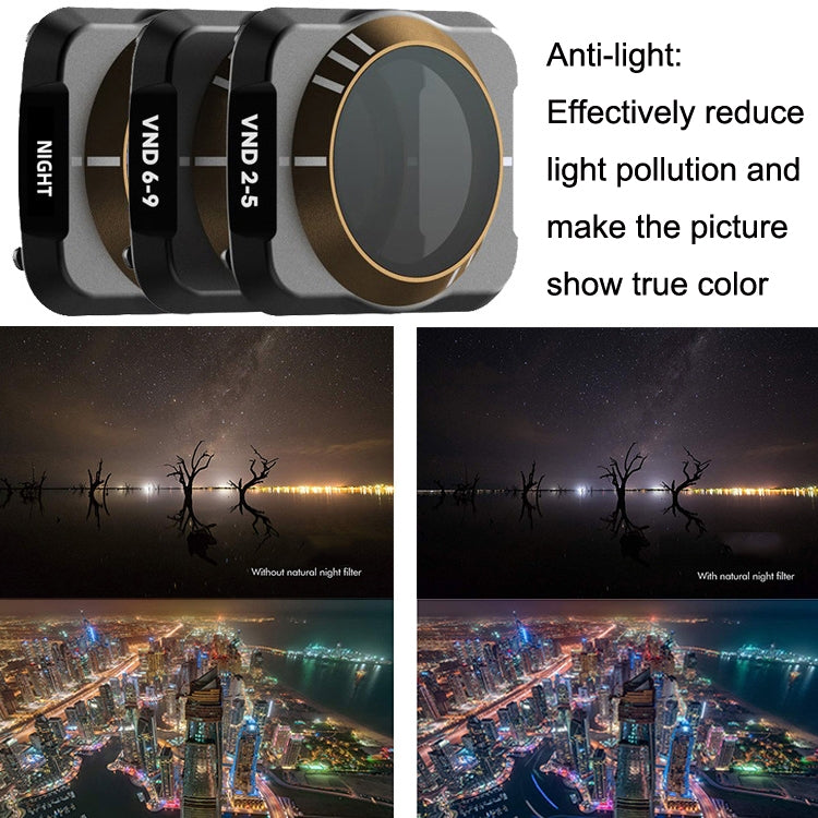 JSR For DJI Mavic Air 2 Motion Camera Filter, Style: MCUV+CPL+ND16+ND32 - Mavic Lens Filter by JSR | Online Shopping South Africa | PMC Jewellery | Buy Now Pay Later Mobicred