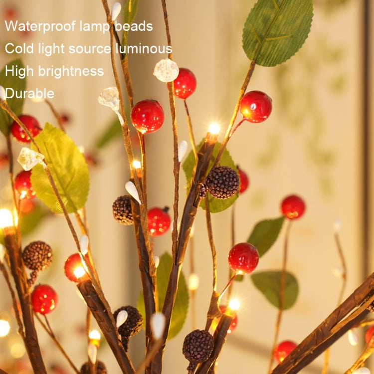 SJ-SD048 LED Home Decoration Light Christmas Lighted Tree, Style: Non-detachable Base Red Fruit - free shipping - PMc TechLife - Order now!