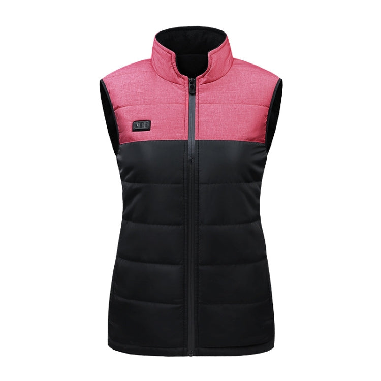 Heated Vest Electric Heating 3 Constant Temperature Warm Cotton Jacket, Size: XL(Red-4 Zones Heating) - Down Jacket by PMC Jewellery | Online Shopping South Africa | PMC Jewellery