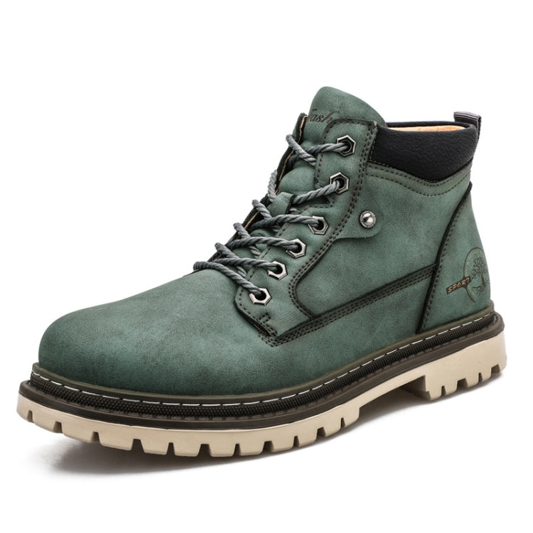 SY-5888 Outdoor Work Shoes Casual Lovers Martin Boots Men Shoes, Size: 39(Green) - Casual Shoes by PMC Jewellery | Online Shopping South Africa | PMC Jewellery