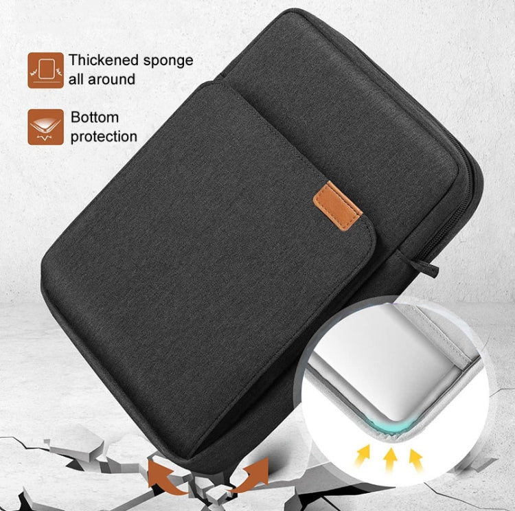 Vertical Laptop Bag Handheld Shoulder Crossbody Bag, Size: 9.7-11 Inch(Blue) - 10 - 11 inch by PMC TechLife | Online Shopping South Africa | PMC TechLife