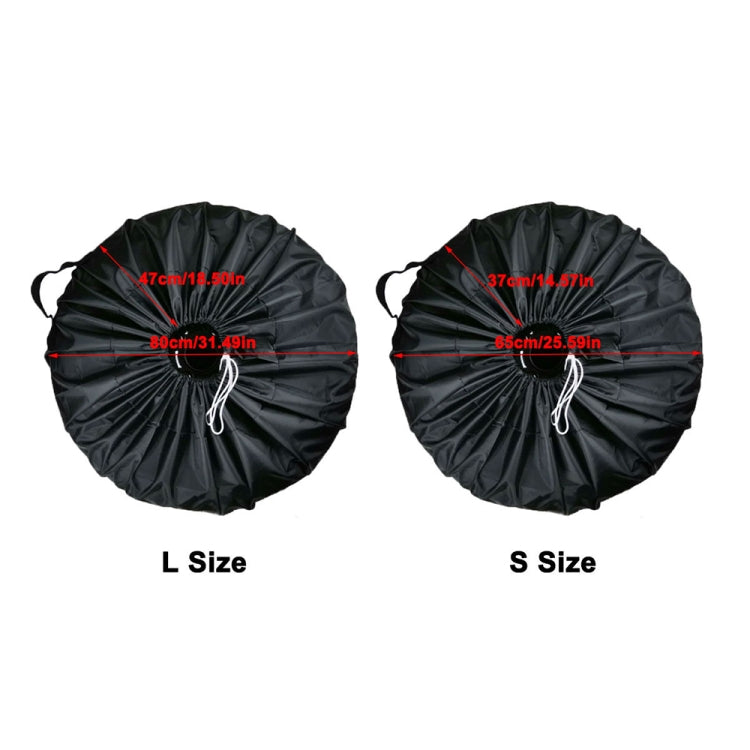 4PCS/Set L Waterproof and Dustproof Car Spare Tire Cover Tire Protector - Window Foils & Solar Protection by PMC Jewellery | Online Shopping South Africa | PMC Jewellery | Buy Now Pay Later Mobicred