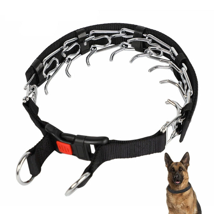 Cloth Tape Paste Detachable Training Stimulation Dog Collar, Size: XL 4.0mm x 60cm(Ordinary) - Collars by PMC Jewellery | Online Shopping South Africa | PMC Jewellery