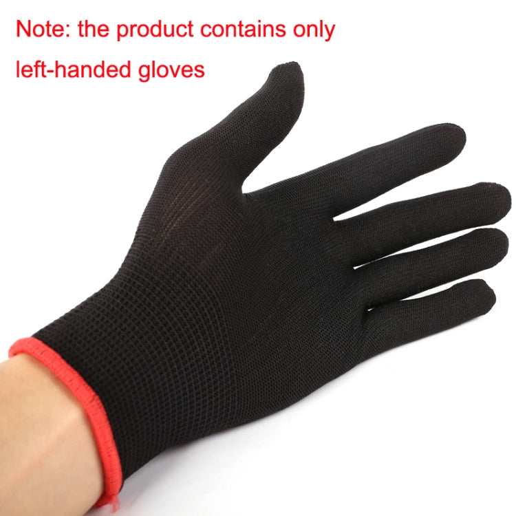 2PCS Beginner Press Nylon Wear -Resistant Anti -Slip Left Hand Guitar Exercise Glove,Size: Large - Stringed Instruments by PMC TechLife | Online Shopping South Africa | PMC TechLife