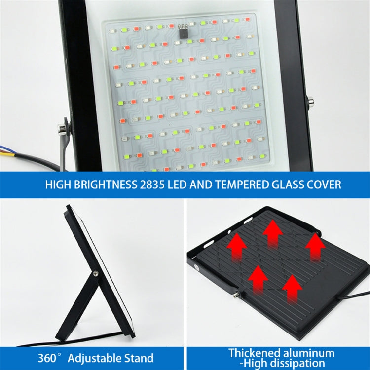 200W Colorful RGB Changing LED Flood Light With Remote Control - Floodlights by PMC Jewellery | Online Shopping South Africa | PMC Jewellery | Buy Now Pay Later Mobicred