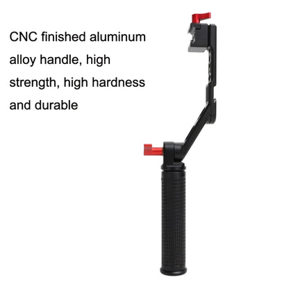 For DJI Ronin RS3 Pro Adjustable Angle Aluminum Alloy Handle Stabilizer(Black) -  by PMC Jewellery | Online Shopping South Africa | PMC Jewellery
