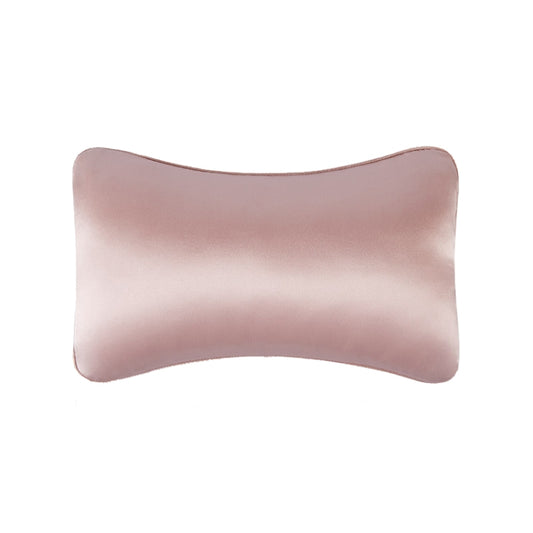 TZ19 Silk Car Head Pillow Car Memory Foam Comfort Lumbar Support(Pink) - Seat Accessories by PMC Jewellery | Online Shopping South Africa | PMC Jewellery | Buy Now Pay Later Mobicred