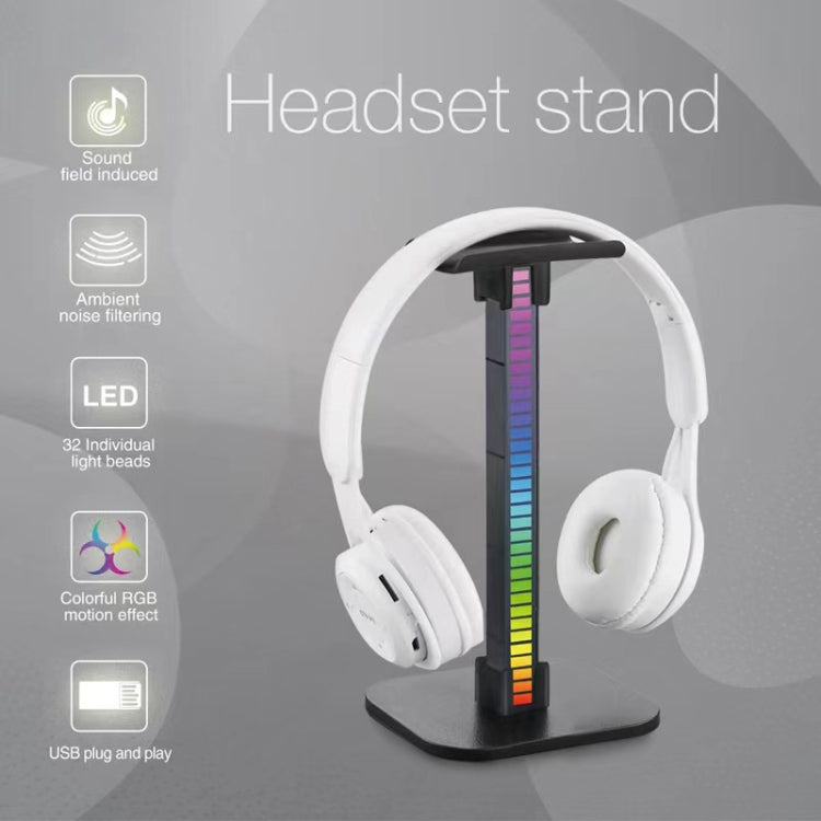 Ajazz Detachable RGB Glowing Game Headset Stand USB Pickup Lamp, Style: Pickup Model - Headset Stand by Ajazz | Online Shopping South Africa | PMC Jewellery | Buy Now Pay Later Mobicred