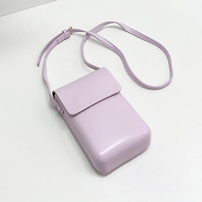 Fashion Versatile Vertical Models Single Shoulder Crossbody Mobile Phone Bag, Color: Purple - Single-shoulder Bags by PMC Jewellery | Online Shopping South Africa | PMC Jewellery | Buy Now Pay Later Mobicred