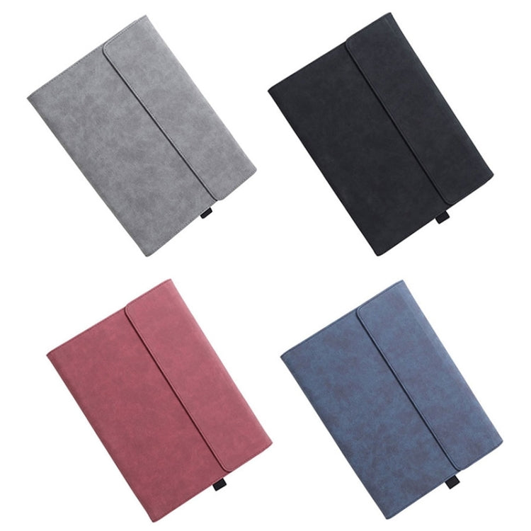 For Microsoft Surface Pro 8 Tablet Protective Case Holder(South African Sheepskin Red Case) - Others by PMC Jewellery | Online Shopping South Africa | PMC Jewellery | Buy Now Pay Later Mobicred