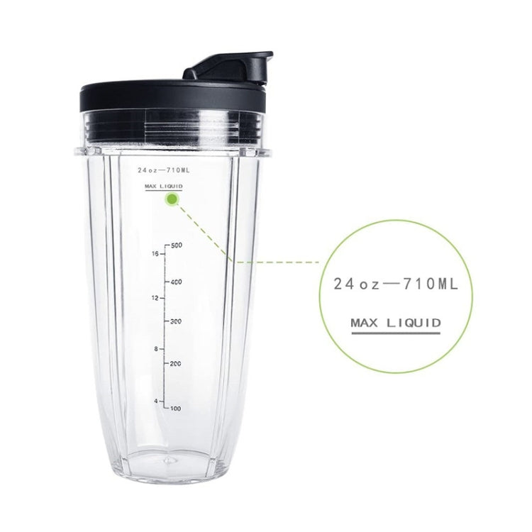 For Nutri Ninja Auto IQ Series Blenders 710ML(24oz) Measuring Scale Cup Mug - Juicer Parts by PMC TechLife | Online Shopping South Africa | PMC TechLife | Buy Now Pay Later Mobicred