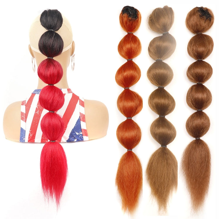 DLMW01 Bubble Shape Shaggy Wig Ponytail Drawstring Long Ponytail Wigs, Spec: 27 - free shipping - PMC TechLife - Order now!