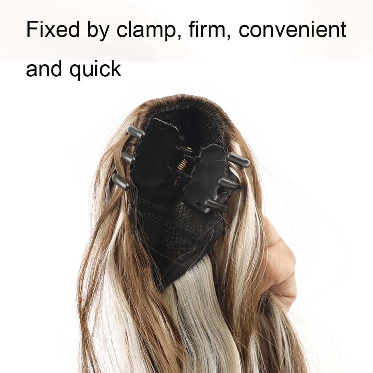 P96 Clip-On Wig Long Ponytail Water Ripple Long Curly Wig(27H613) - free shipping - PMC TechLife - Order now!