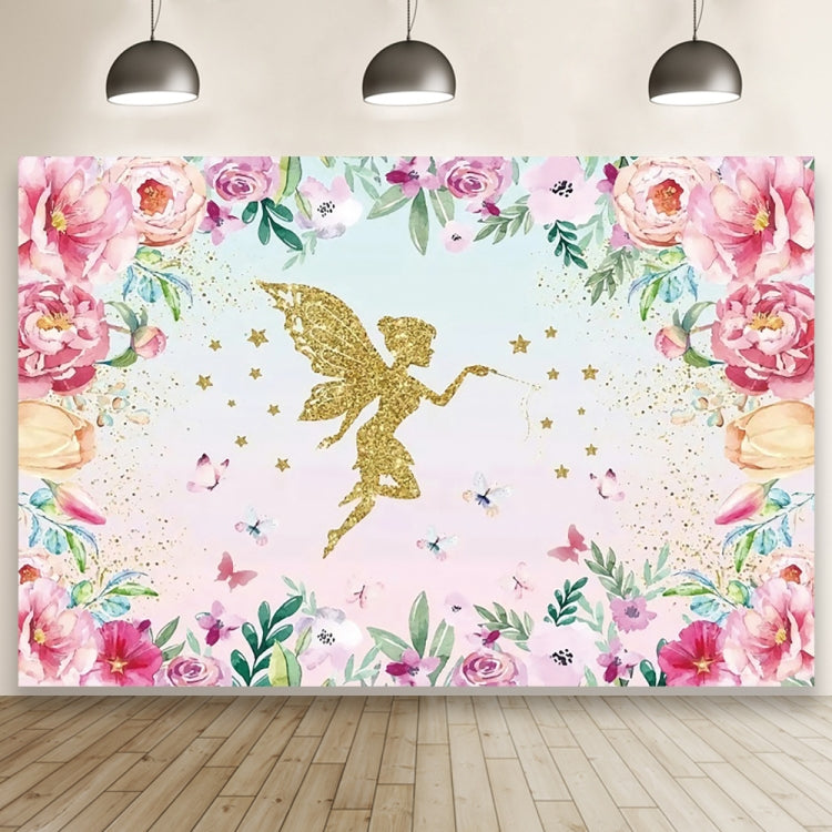 1.5m X 1m Butterfly Pattern Photography Backdrop Birthday Party Decoration Background Cloth(MDT10235) - Birthday Party by PMC Jewellery | Online Shopping South Africa | PMC Jewellery