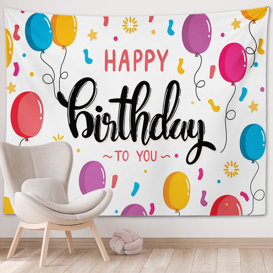 Happy Birthday Photo Backdrop Party Decoration Tapestry, Size: 150x130cm(GT56-1) - Cartoon by PMC Jewellery | Online Shopping South Africa | PMC Jewellery | Buy Now Pay Later Mobicred