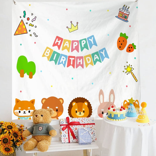 Birthday Layout Hanging Cloth Children Photo Wall Cloth, Size: 150x200cm Velvet(34) - Cartoon by PMC Jewellery | Online Shopping South Africa | PMC Jewellery | Buy Now Pay Later Mobicred