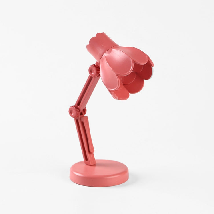 Flower Shape LED Mini Magnetic Table Lamp Foldable Bedside Night Light(09B Rose Red) - Bedside Light by PMc TechLife | Online Shopping South Africa | PMc TechLife | Buy Now Pay Later Mobicred