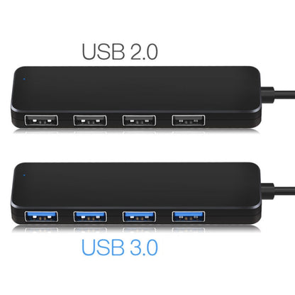 AB3-L42 4 Ports Concentrator High Speed HUB 5G Extension Dock USB3.0 HUB Length: 120cm - USB 3.0 HUB by PMC Jewellery | Online Shopping South Africa | PMC Jewellery | Buy Now Pay Later Mobicred