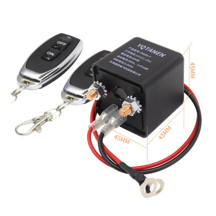 YQTANEN Car Battery Leakage Protection Remote Control Power Off Relay, Voltage: 12V 120A - Relays by PMC Jewellery | Online Shopping South Africa | PMC Jewellery | Buy Now Pay Later Mobicred