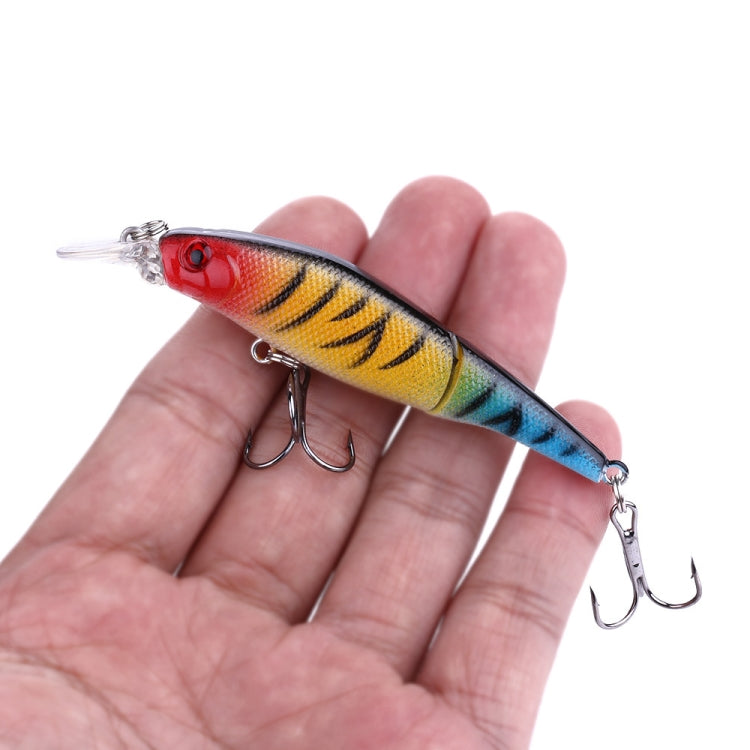 HENGJIA JM010 9cm 7g 2 Sections Bionic Bait With Beads Diving Mino Fake Bait(5) - Fishing Lures by HENGJIA | Online Shopping South Africa | PMC Jewellery