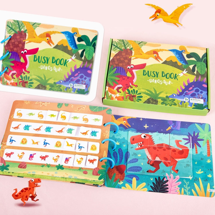 Children Early Teaching Cartoon Intelligence Development Toys Repeatedly Paste Book(Farm) - Early Education Toys by PMC Jewellery | Online Shopping South Africa | PMC Jewellery