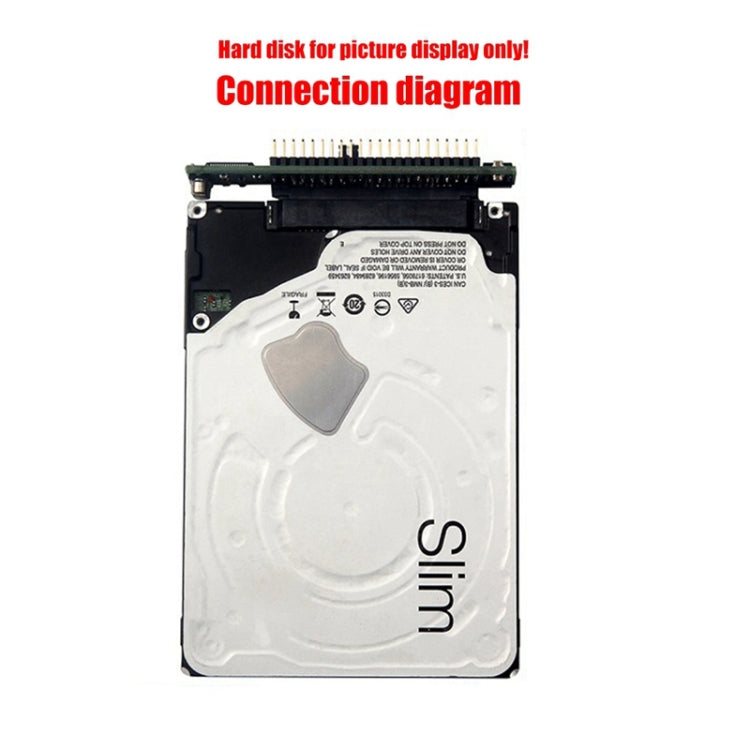2.5 inch SATA Hard Disk To IDE44 Pin Interface Adapter Board(90 Degree) - Add-on Cards by PMC TechLife | Online Shopping South Africa | PMC TechLife