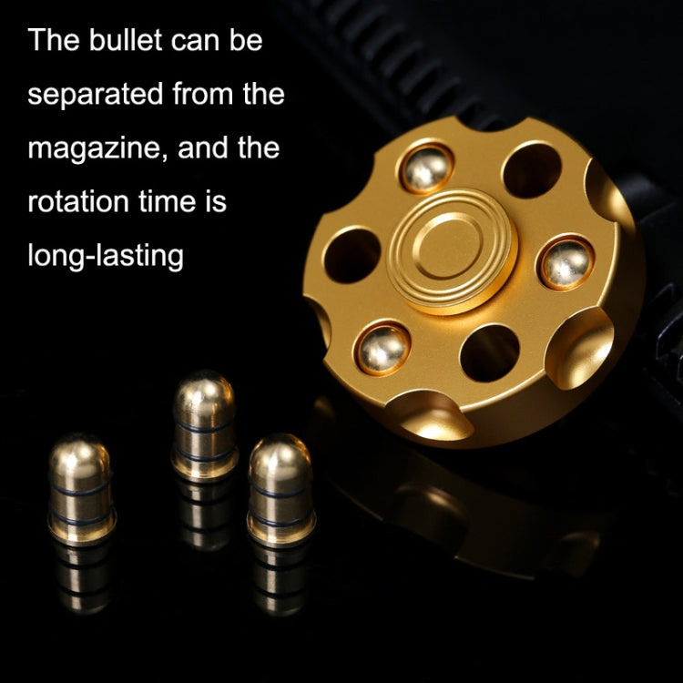 EDC Removable Fingertip Spinner Revolver Clip Pure Brass Stress Relief Toys(Black) - Spinning Toys by PMC Jewellery | Online Shopping South Africa | PMC Jewellery