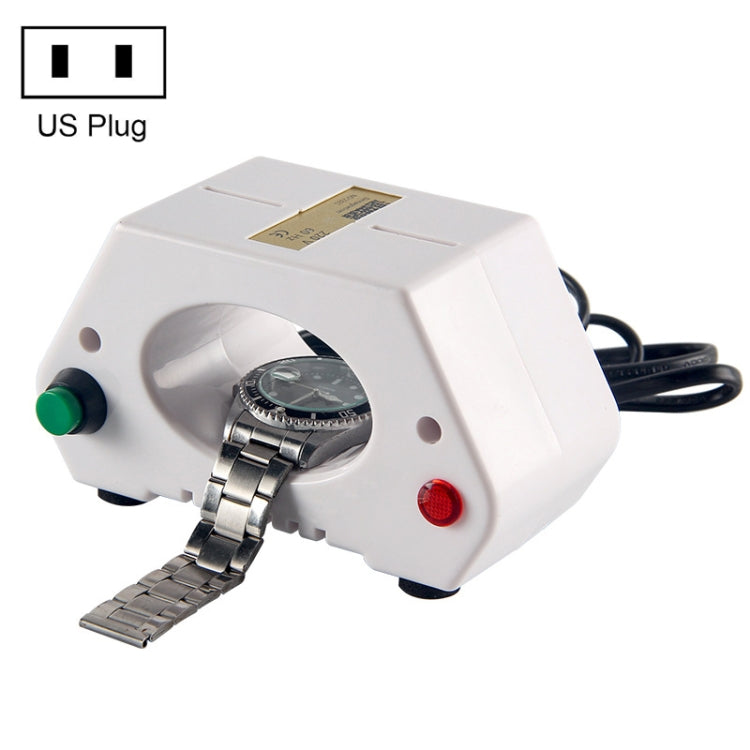 Watch Repair Tool Demagnetization Instrument Mechanical Watch Demagnetizer, Style: White Professiona US Plug - free shipping - PMC TechLife - Order now!