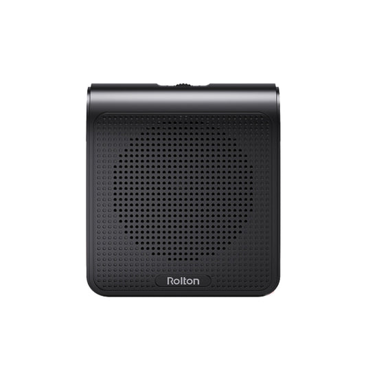 Rolton K10 Mini Audio Speaker Megaphone Voice Amplifier Do Not Support TF Card/U Disk(Black) - Microphone by Rolton | Online Shopping South Africa | PMC Jewellery | Buy Now Pay Later Mobicred