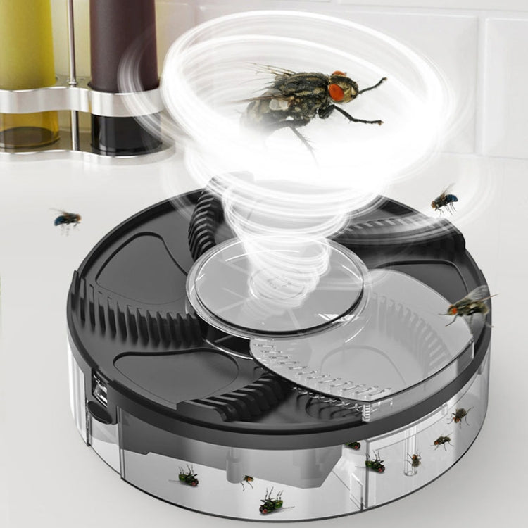 S008 Automatic Fly Killer Silent USB Household Fly Trap, Spec: USB Type (White) - Repellents by PMC TechLife | Online Shopping South Africa | PMC TechLife | Buy Now Pay Later Mobicred