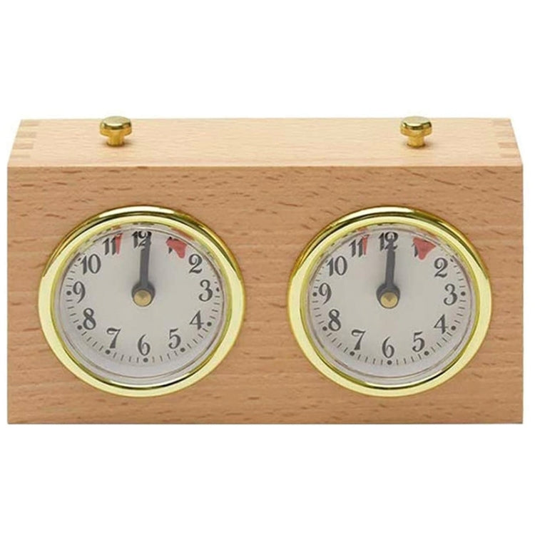DT05a Retro Wood Shell Chess Clock Mechanical International Chess Clock - Alarm Clocks by PMC TechLife | Online Shopping South Africa | PMC TechLife