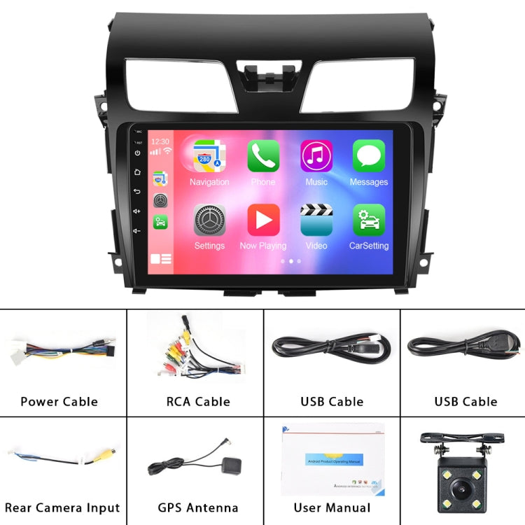 For Nissan Teana 13-16 10.1-Inch Reversing Video Large Screen Car MP5 Player, Style: WiFi Edition 2+64G(Standard+4 Lights Camera) - Car MP3 & MP4 & MP5 by PMC TechLife | Online Shopping South Africa | PMC TechLife | Buy Now Pay Later Mobicred