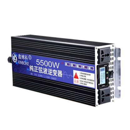 XINBOKE High Power Household Car Sine Wave Inverter 72V 5500W To 220V 2500W(LCD Display) - Pure Sine Wave by PMC Jewellery | Online Shopping South Africa | PMC Jewellery | Buy Now Pay Later Mobicred