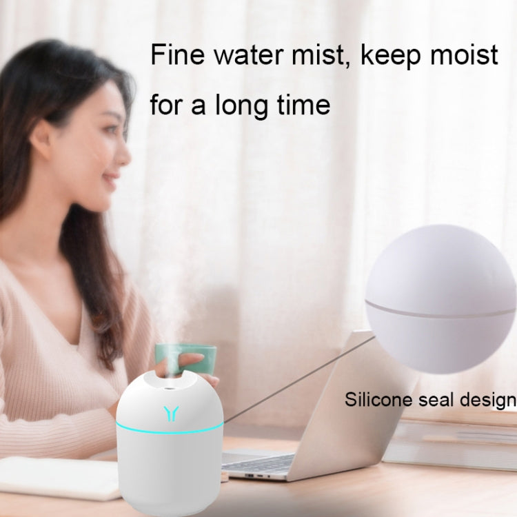 USB Mini Desktop Colorful Night Light Car Humidifier, Spec: 220ml (Y2-White) - free shipping - PMC TechLife - Order now!