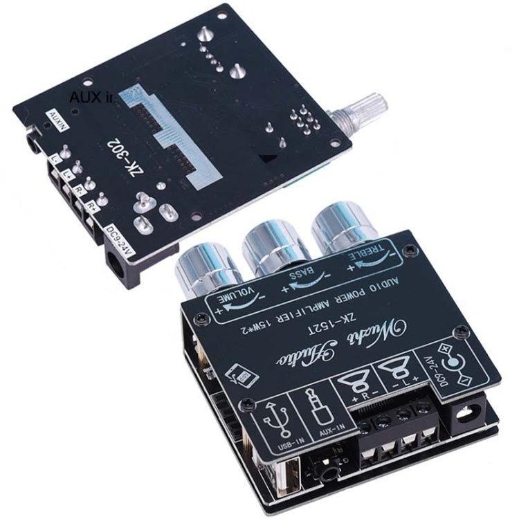 ZK-152 Mini Bluetooth 5.1 Receiving Audio Module With Power Amplifier Digital D Stereo Dual Channel - Breadboard / Amplifier Board by PMC TechLife | Online Shopping South Africa | PMC TechLife | Buy Now Pay Later Mobicred