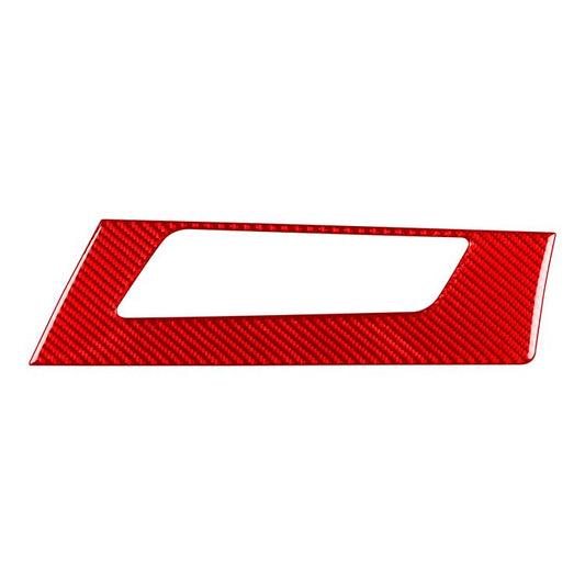 For 2019-2024 BMW 8 Series G14 Right-hand Drive Dashboard Speaker Frame Sticker(Red) - Car Interior Mouldings by PMC Jewellery | Online Shopping South Africa | PMC Jewellery | Buy Now Pay Later Mobicred